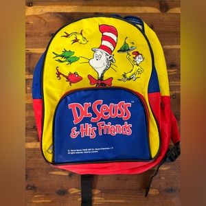 Vintage Dr.Seuss Vinyl Backpack 1997